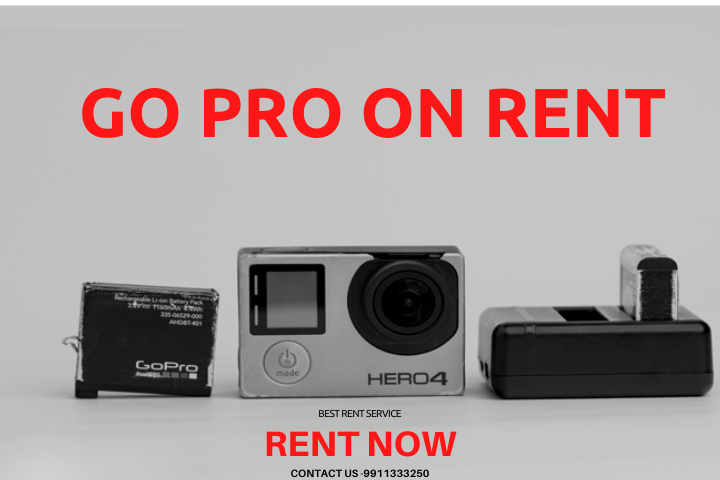 Sony and Go Pro rental camera